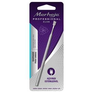 Raspador para unas professional -de acero inoxidable-