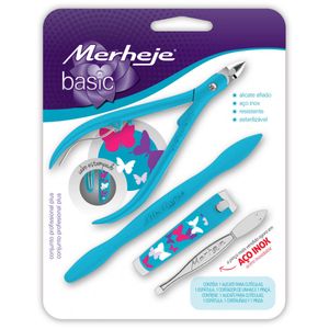 Basic kit plus alicate + cortauñas + espatula + pinza