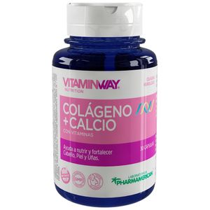 Suplemento dietario colageno + calcio frasco (30 cápsulas)