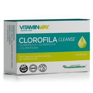 Clorofila cleanse por 30 capsulas