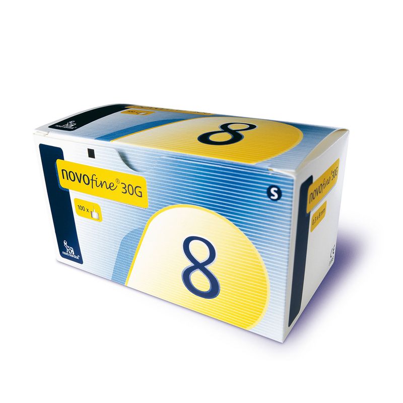 NOVOFINE-30G-X-08-MM-POR-100AG