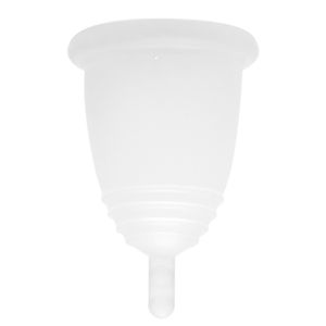 Copa menstrual linea classic clear talle l