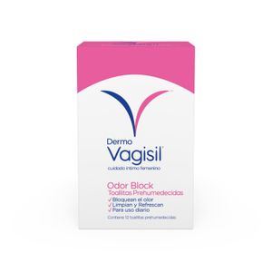 Toallitas prehumedecidas odor block por 12 unidades