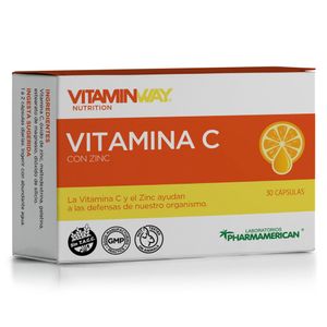 Vitamina c 500 mg (30 cápsulas)