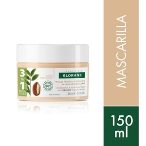 Mascarilla nutritiva 3en1 cupuacu cabello seco y dañado 150 ml