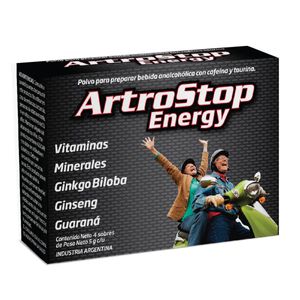Suplemento dietario energy por 4 sobres