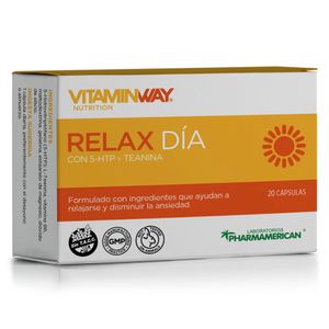 Suplemento dietario relax día (20 cápsulas)
