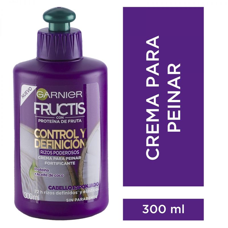 FRUCTIS-CREMA-PARA-PEINAR-RIZOS-PODEROSOS-300-ML