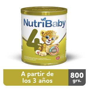 Leche en polvo nutribaby 4 lata 800 grs