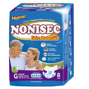 PAÑALES DESC. PARA ADULTOS ANATÓMICOS EXTRA PROTECCIÓN C/BARRERAS PACK