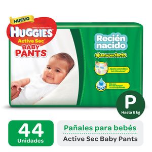 Panales descatables active sec pants p  44