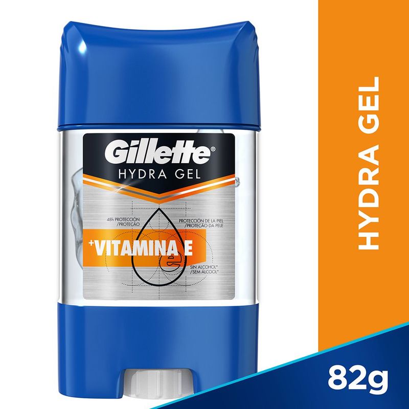 GILLETTE-ANTITRANSPIRANTE-EN-GEL-HYDRA-VITAMINA-E-82-GR