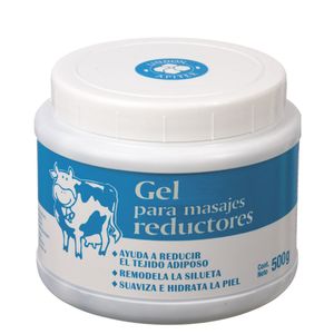 Gel para masajes reductores pote 500 gr