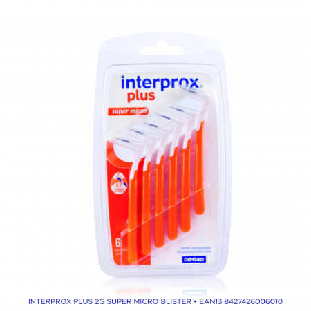 INTERPROX-CEPILLO-INTERDENTAL-PLUS-2G-SUPER-MICRO-BLISTER