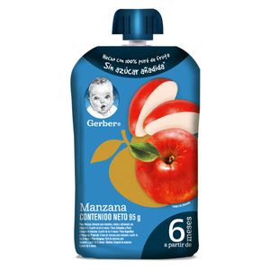 Papilla pouch manzana 95 grs