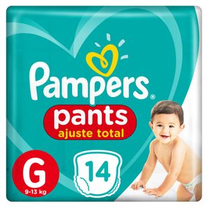 Pañales pants talle g (14 unidades)
