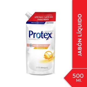 Jabon liquido vitamina e doypack 500 ml