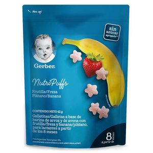 Nutrisnack banana y frutilla 42 gr