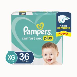 Pañales confort sec hipoalegénico talle XG (36 Unidades)