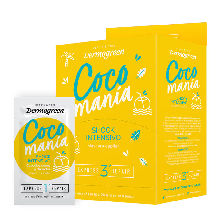 DERMOGREEN-Mascara-capilar-coco-mania-sachet--24-unidades-