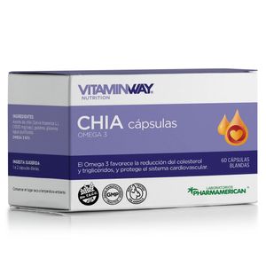 Chia softgel (60 cápsulas)