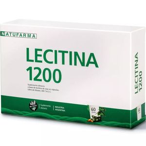 Lecitina 1200 de soja (60 comprimidos)