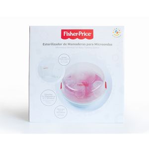Fisher price branded esterilizador para microondas