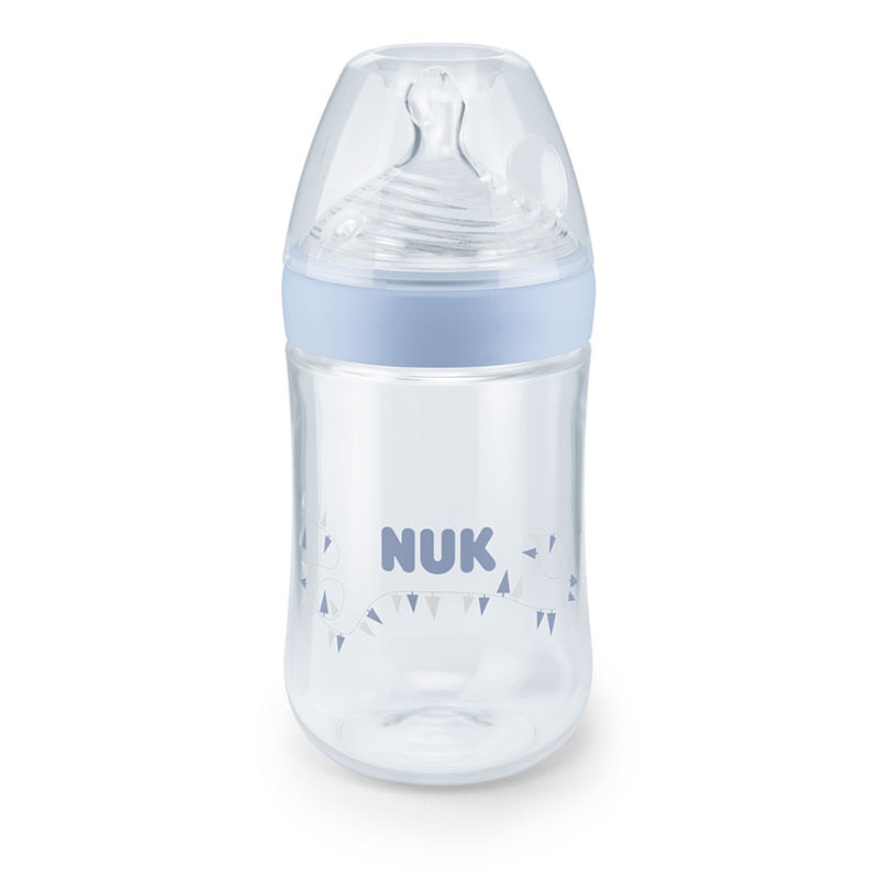 NUK-MAMADERA-NATURE-SENSE-CELESTE-260ML
