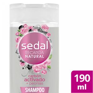 Shampoo carbon y peonias 190 ml