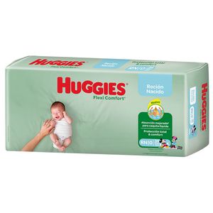 Pañales flexi comfort talle rn (34 unidades)