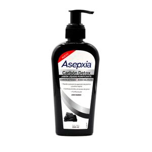 Jabón Líquido Purificante carbón detox 200 ml