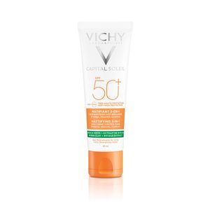 Capital soleil matificante 3 en 1 fps 50 50 ml