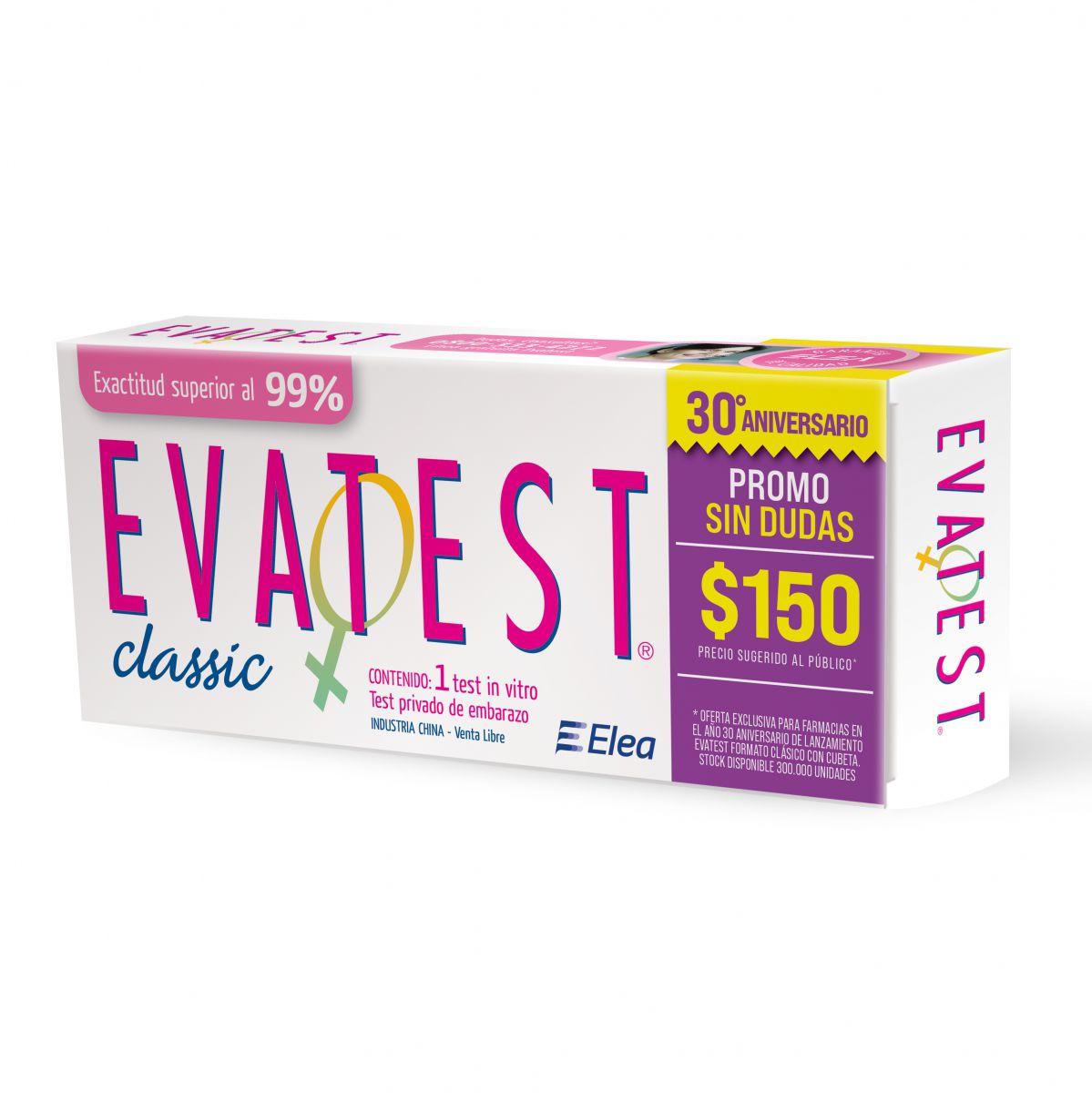 Precios de evatest discount de embarazo farmacia