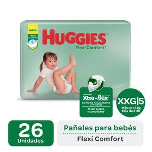 Panales active sec talle xxg (26 unidades)