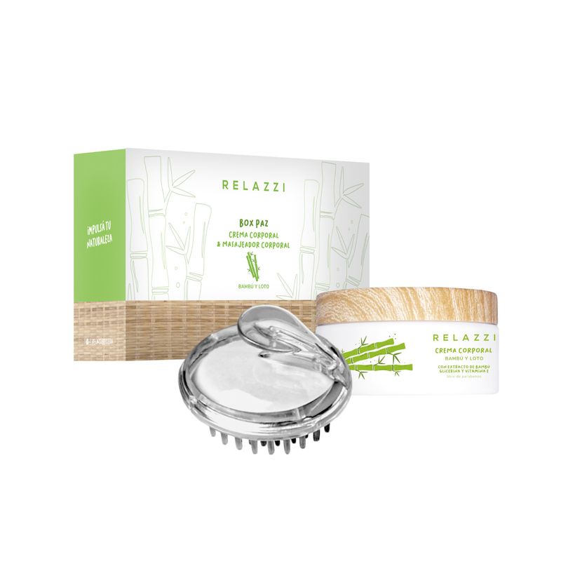 RELAZZI-BOX-PAZ-BAMBU-LOTO--CREMA-CORPORAL---MASAJEADOR-