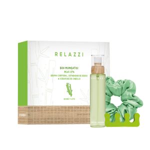 Box mini spa momentos bambu loto (bruma + scrunchi + separador)