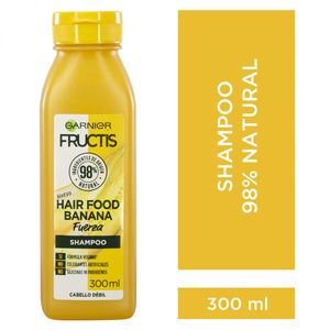 Shampoo pelo débil hair food banana 300 ml