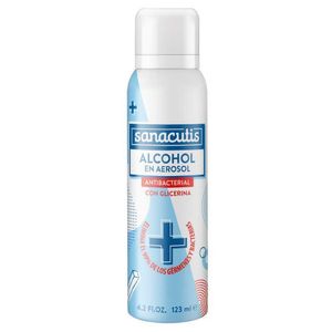 Alcohol en aerosol con glicerina 186 ml