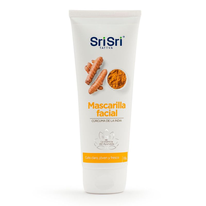 SRI-SRI-MASCARILLA-FACIAL-CON-CURCUMA-DE-LA-INDIA-150-GR