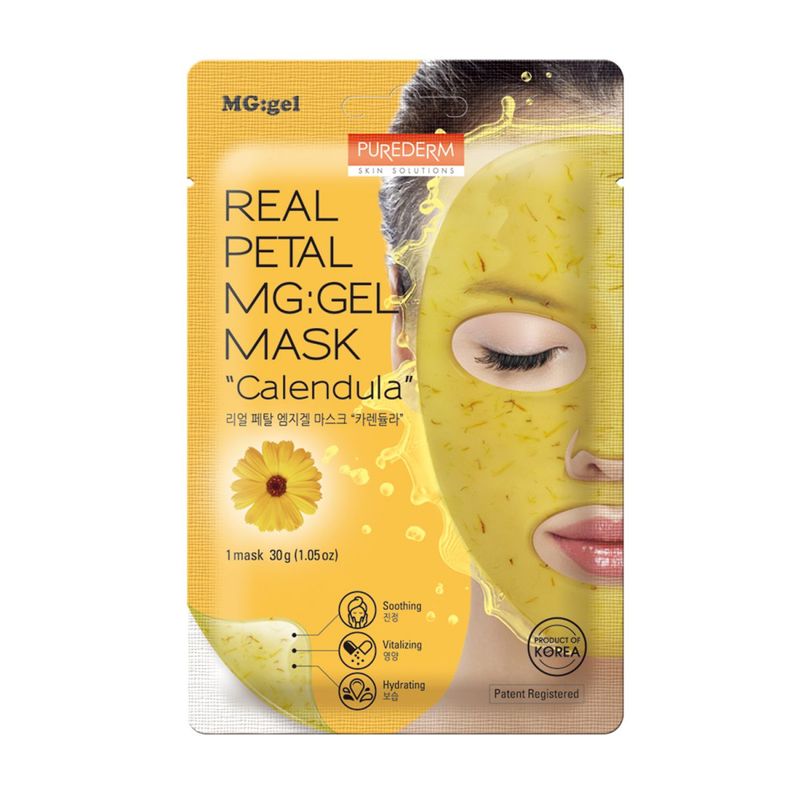 PUREDERM-MASK-REAL-PETAL-MG-GEL-CALENDULA
