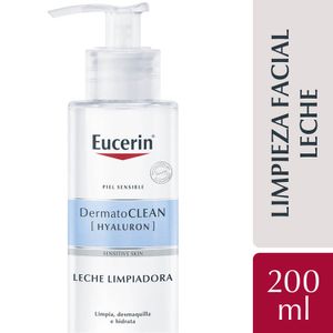 DermatoClean leche de limpieza facial con ácido hialurónico 200 ml