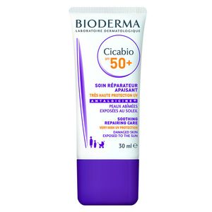 Cicabio spf 50+ crema reparadora calmante con protección solar 30ml