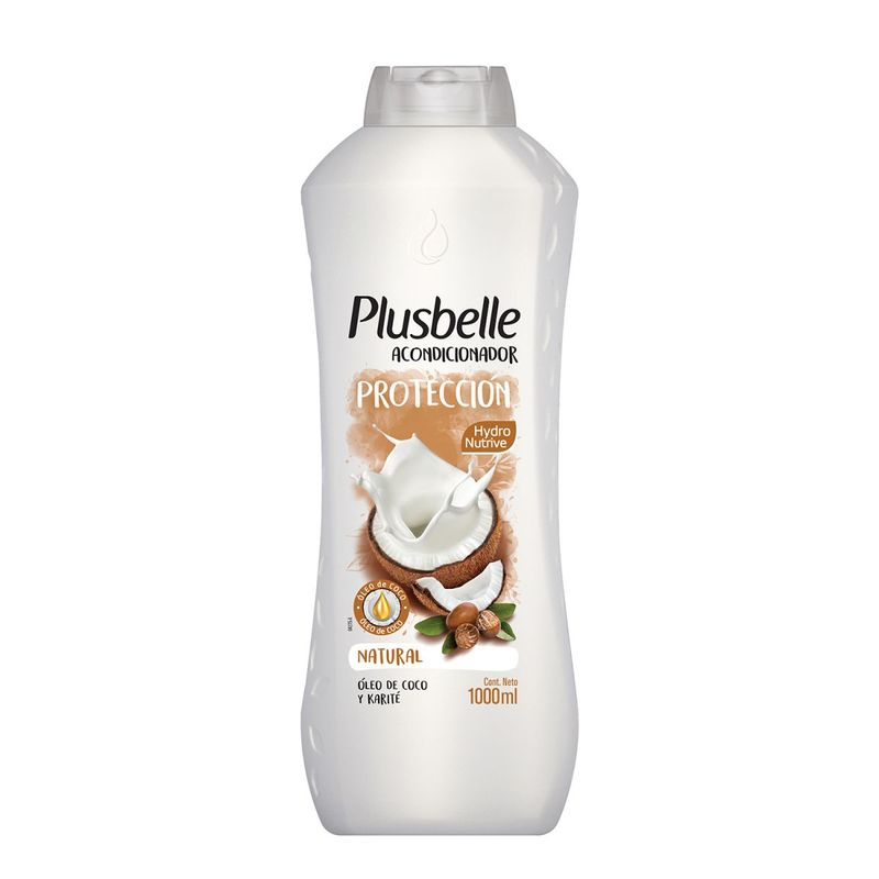 PLUSBELLE-ACONDICIONADOR-PROTECCION-COCO-Y-KARITE-1-LT