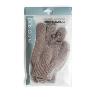 Guantes exfoliantes para cuerpo (beige)