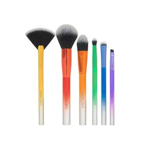 Set de brochas rainbow (6 unidades)