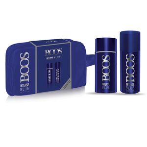 Fragancia intense blue + neceser (edp 90 ml + deo)