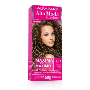 E colore kit 7.17 rubio mate