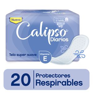 Protectores diarios respirables 20 unidades