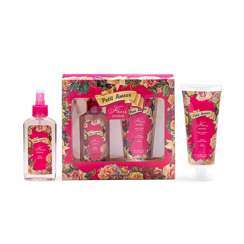 PETIT-AMOUR-FLEURS-INTENSE-ESTUCHE-BODY-SPLASH---BODY-LOTION