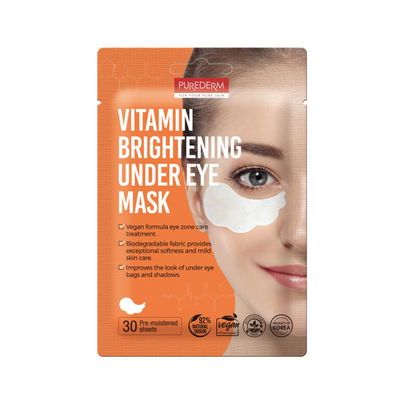 Vitamin BRIGHTENING Maske - Aufhellend & Feuchtigkeitsspendend Mit Vitamin B3